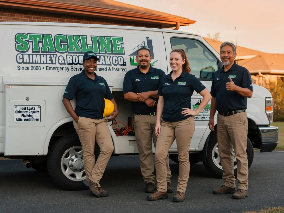 Chimney flashing repair company in Five Points, TN